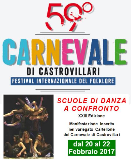 Scuole di Danza a Confronto - Manifestazione inserita nel 59 Carnevale di Castrovillari - XXIII  edizione - Castrovillari (CS)